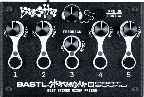 Bastl Bestie - Portable Stereo Mixer and dirty feedback loop - Other ...