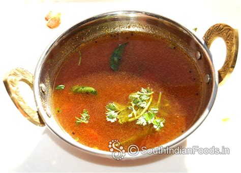 Simple tomato rasam | Thakkali rasam -How to make-Step by step photos