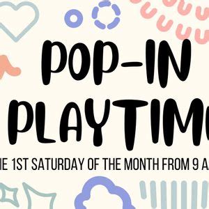 Pop-In Playtime, 6175 Library Ln, Allendale, MI, United States ...