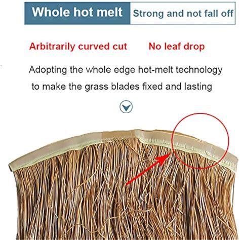 KILARY Synthetic Wild Thatch Tile Artificial Palm | Ubuy India