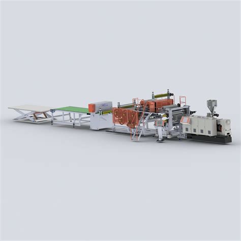 LVT floor extrusion line from GWELL