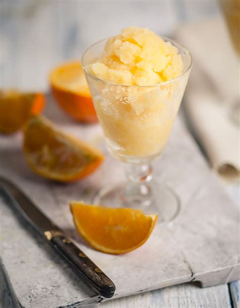 sorbet mandarine sorbetière