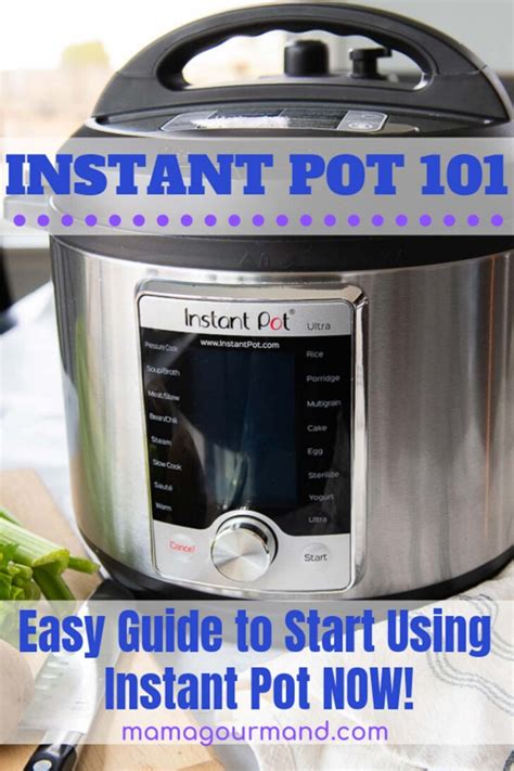 Instant Pot Tutorial 的图像结果