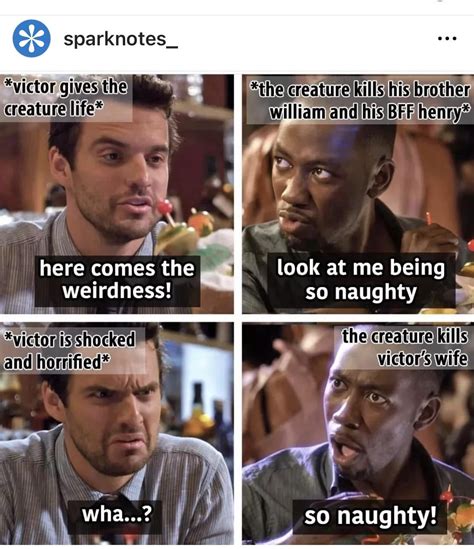 SparkNotes, which makes memes to convey plot points in literature in ...