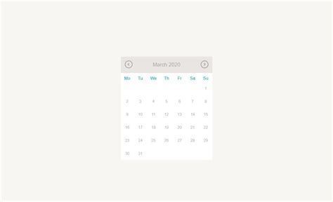 JavaScript Calendar 的图像结果