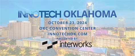 InnoTech Oklahoma, Oklahoma City Convention Center, 23 October 2024 ...