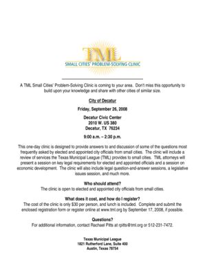 Fillable Online tml Decatur Registration form FINAL.doc - tml Fax Email ...