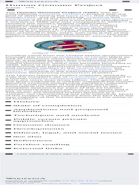 Human Genome Project 的图像结果