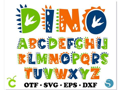 Font For Dinosaur Theme
