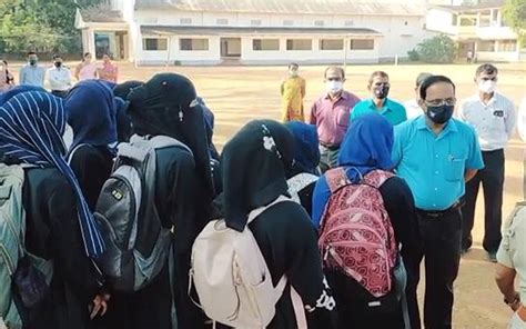 Kundapur college: Hijab wearing students asked to sit in vacant room ...