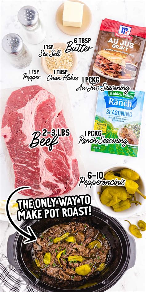 Mississippi Pot Roast Nutritional Information at Robert Sandoval blog