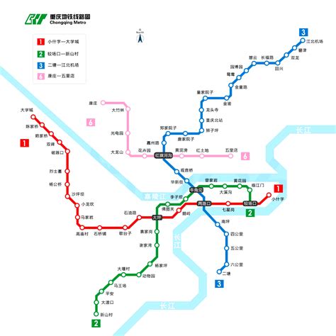 重庆地铁线路图，2019最新重庆地铁线路图，重庆地铁地图-重庆本地宝