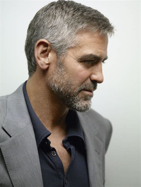 George Clooney fotografiado por Jeff Vespa, 2007 | Haircuts for men ...