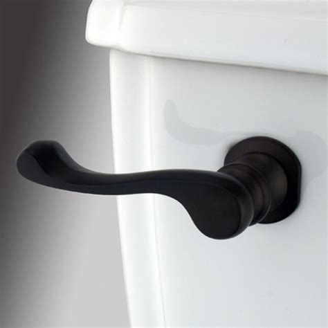 Elements of Design French 8-in Brass Lever Toilet Lever For Kingston ...