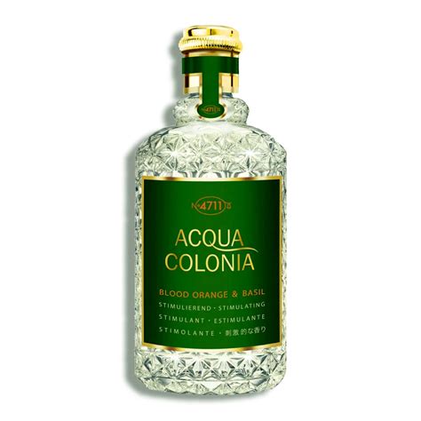 4711 ACQUA COLONIA Blood Orange & Basil Eau de Cologne 170ml : Amazon ...