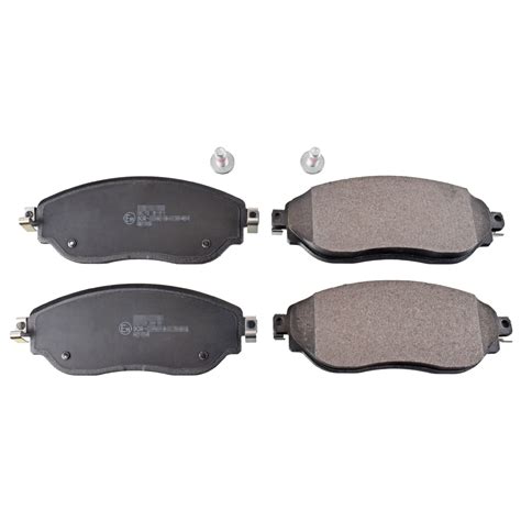 febi | 116286 | Brake Pad Set with bolts | bilstein group partsfinder ...