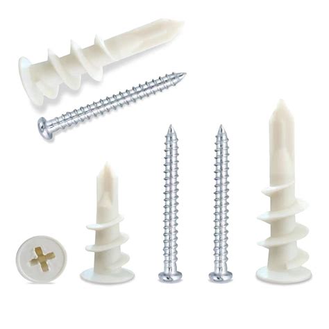 How To Use Self Drilling Plastic Drywall Anchors at Lamont Madden blog