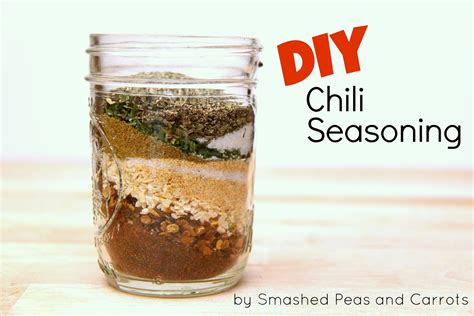 DIY Chili Seasoning - Smashed Peas & Carrots