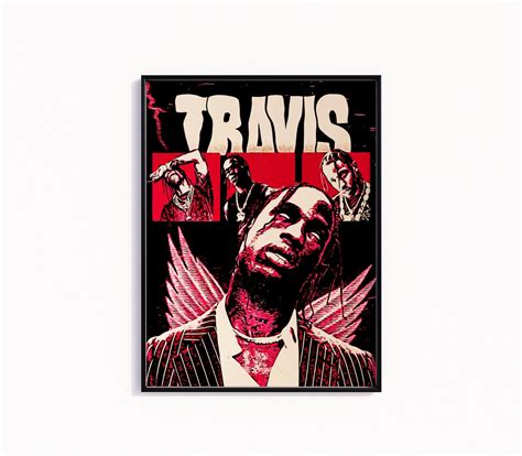Travis Scott Poster – Rapper Posters