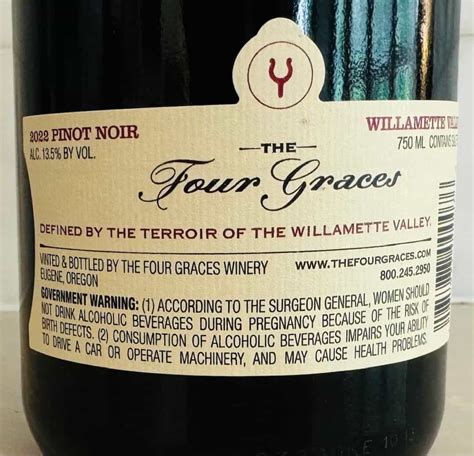 2022 Four Graces Pinot Noir Willamette Valley | CostcoWineBlog.com