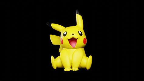 Pikachu 3D Model - TurboSquid 2180207