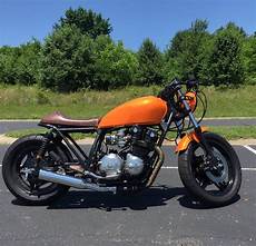 Cafe Racer Blue Honda by 1981 Honda Cb750 Cafe Racer Custom Cafe Racer Cafe Racer Blue Honda