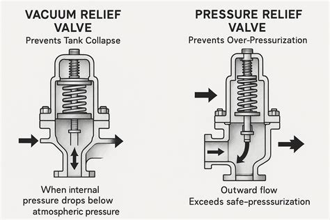 Vacuum and Pressure Relief Valve: Understanding the Differences | EAGLE