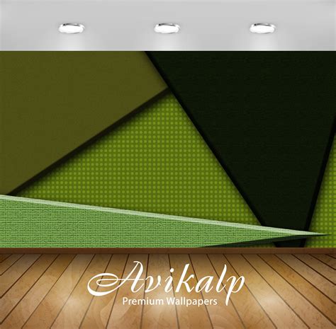 Avikalp Exclusive Awi4543 Overlapping Textured Shapes Full HD Wallpape ...