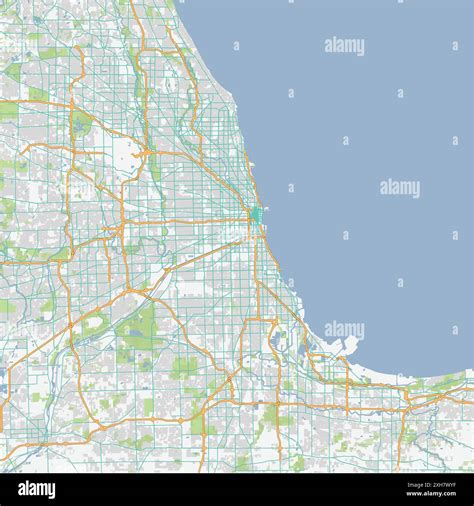 Wegenkaart Van Chicago Check Out The Colorful Chicago Current And