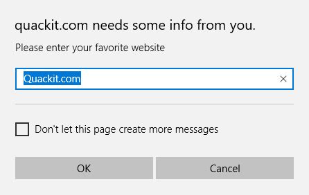 Image result for JavaScript Popup Input Box