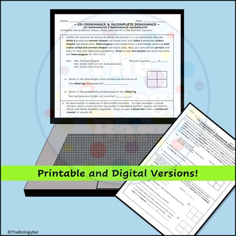 Codominance Practice Problems 的图像结果