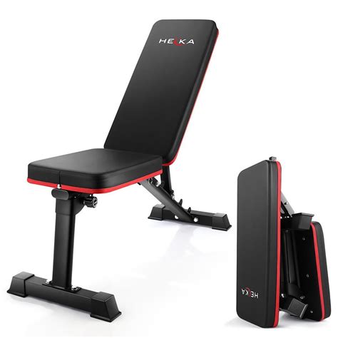 HEKA Adjustable Weight Bench with Fast Folding, India | Ubuy