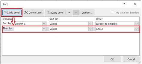 Image result for Sort On Two Columns Excel