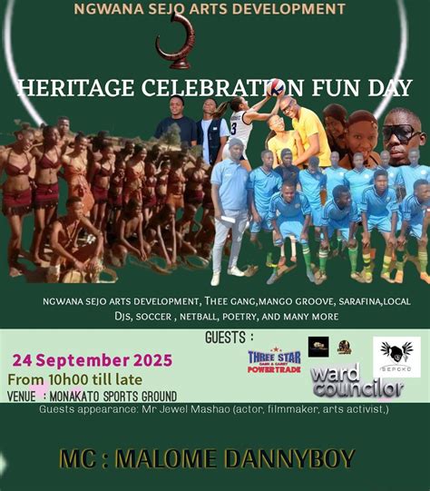 heritage fun day, Monakato Rietspruit, Rustenburg, 24 September 2025 ...