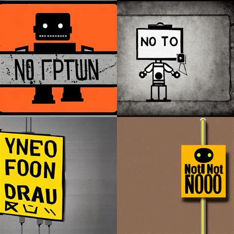 dystopic digital painting of the robot holding up the | Stable ...