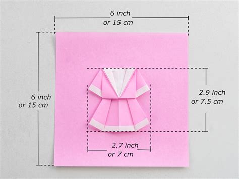 Image result for Origami Paper Dress Tutorial