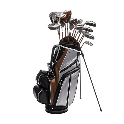 Golf clubs against transparent background 47825501 PNG