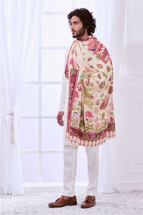 Buy Men's Heritage Embroidered Kalamkari Dusala – Taroob.com