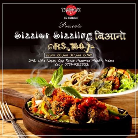 Menu at Tandoori Flame Restaurant, Indore, 245