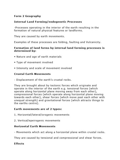 Image result for Geography Form 2 Lesson