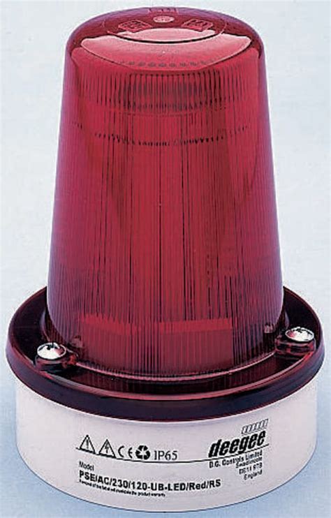 LED401-02-02RS Moflash | Moflash LED401 Series Red Multiple Effect ...