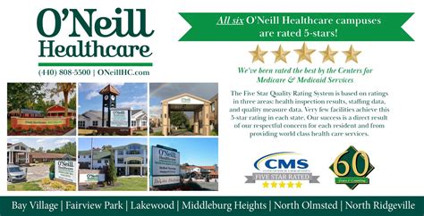 O'Neill Healthcare Celebrates all Six Senior Healthcare Communities ...