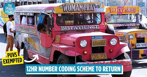 Number coding in Metro Manila Number Coding Scheme Explained 的图像结果