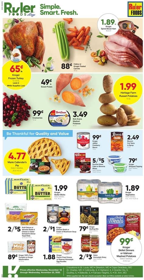 Ruler Foods Ad Circular - 11/18 - 11/25/2020 | Rabato