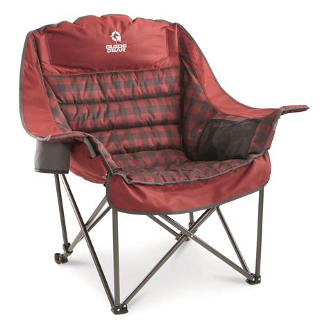 Guide Gear Oversized XL Comfort Padded Camping Chair, 400-lb. Capacity ...