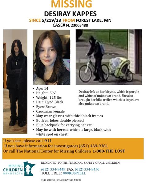 Missing Children Minnesota (@MissingChildMN@mstdn.social) - Mastodon 🐘