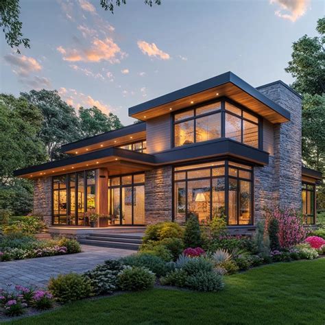 Fachadas De Casas Simples: 70 Ideias E Estilos Para O Seu Projeto