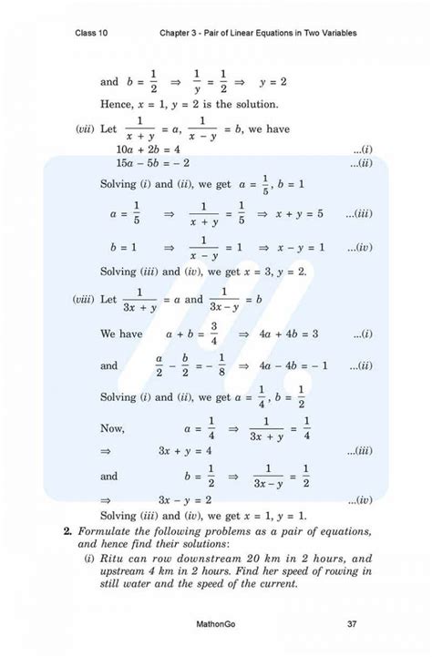 Image result for Chapter 3.1 Maths Class 10