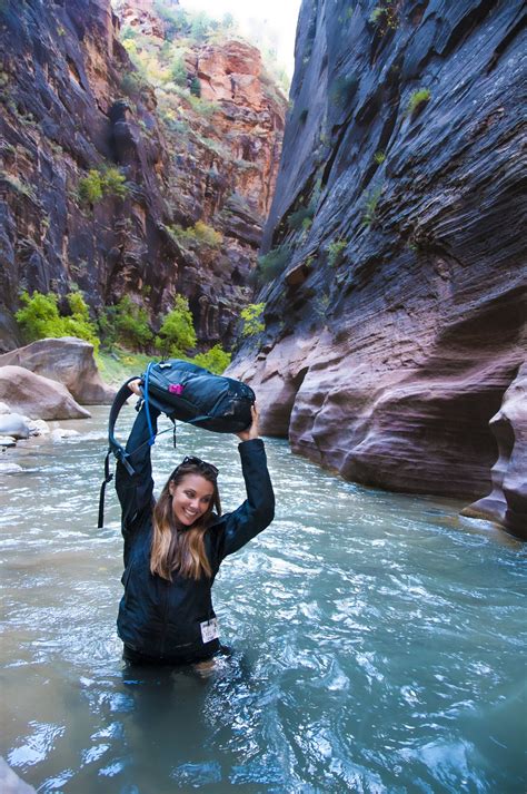 Zion Narrows Hike Map