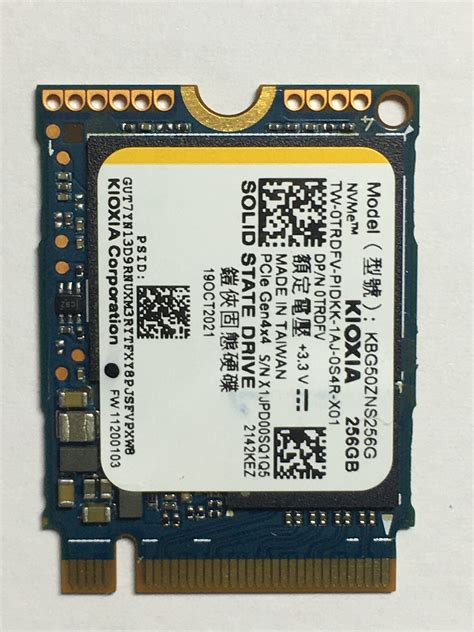 Kioxia KBG50ZNS256G 256GB PCIe4.0x4 NVMe M.2 2230 India | Ubuy